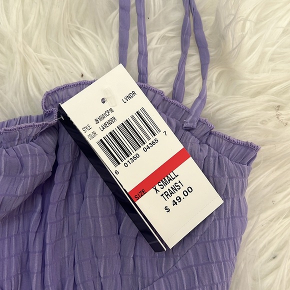 JUNIORS LAVENDER DRESS - Picture 2 of 5